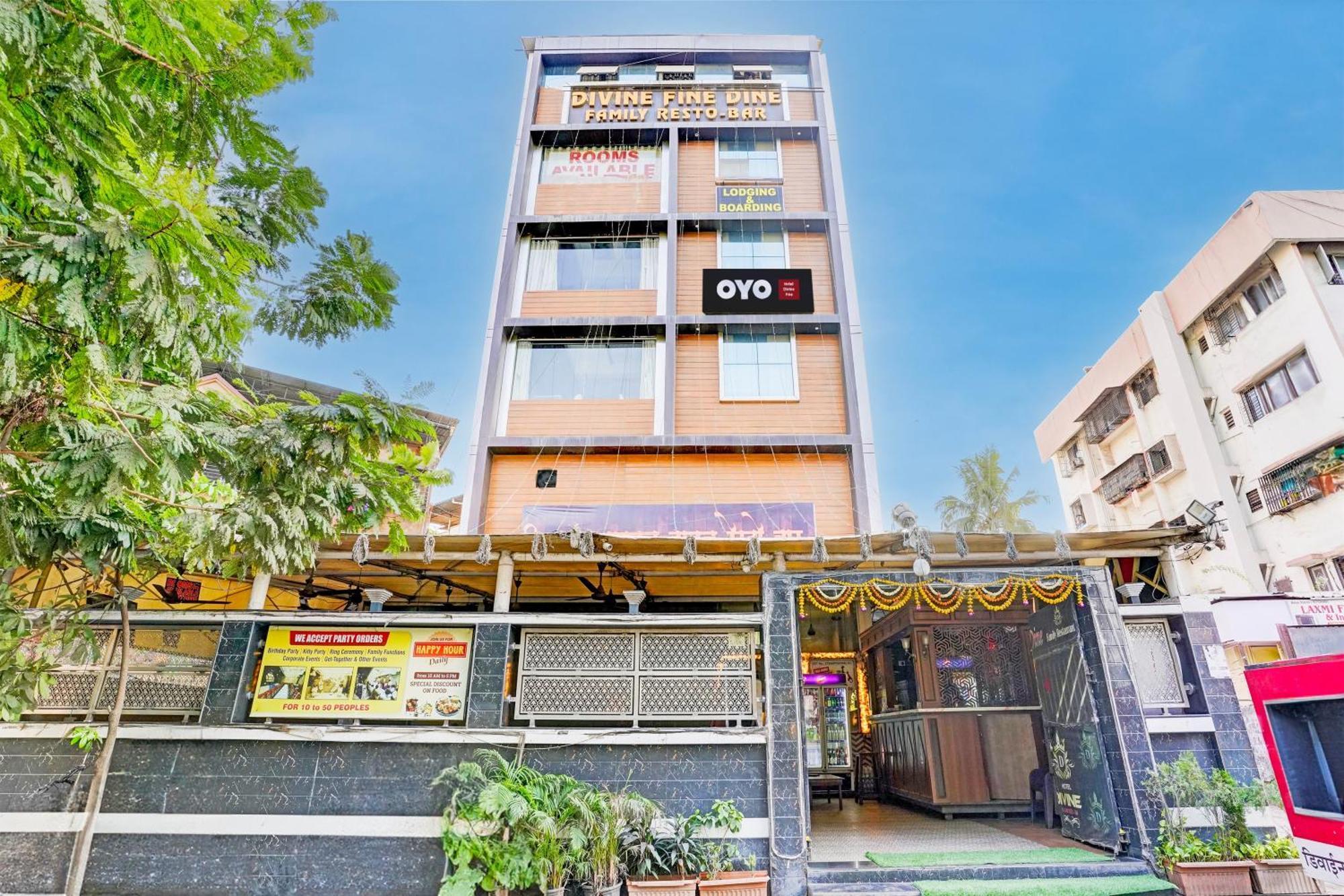 Super Hotel O Divine Fine Dine Lodging And Boarding Kalyān Exterior foto